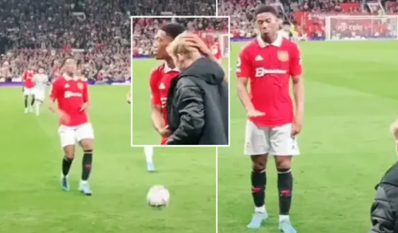 Çfarë i tha Martial djalit që mblidhte topat në fitoren ndaj Liverpoolit?