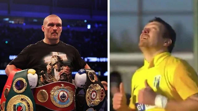 Nuk do ta besoni, por Usyk është edhe futbollist profesionist