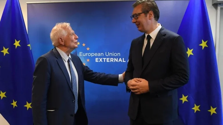 Vuciq from Brussels: I hope in a solution for Kosovo, even though I don't believe at all