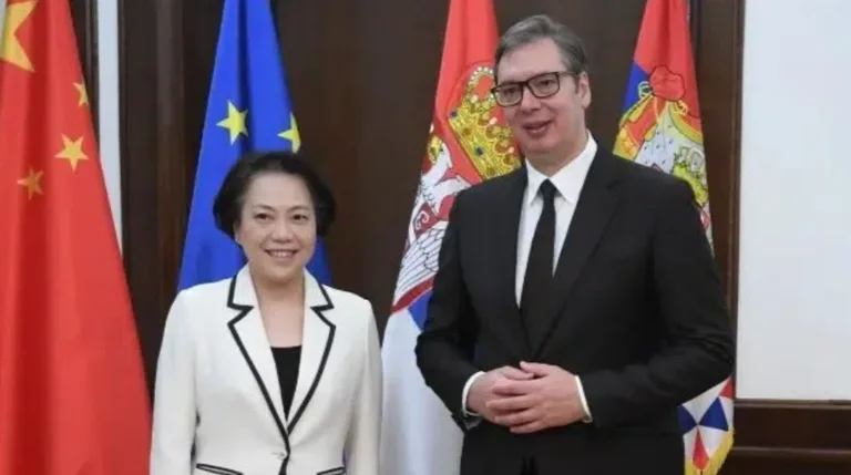 China tweets something about the Brussels meeting: Supporting Serbia's Sovereignty in Kosovo