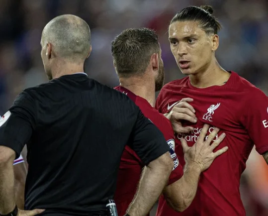 Quante partite mancherà Darwin Nunez dopo la carta rossa di Crystal Palace?