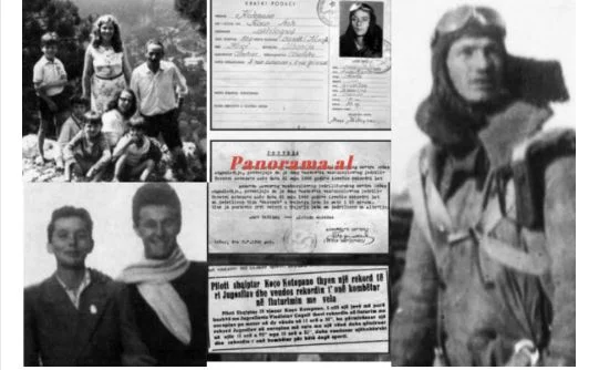 First Albanian pilot to break record in Yugoslavia sports competition