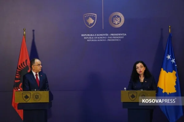 Osmani: Esperando que Albania sea aún más la voz de Kosovo en la arena internacional