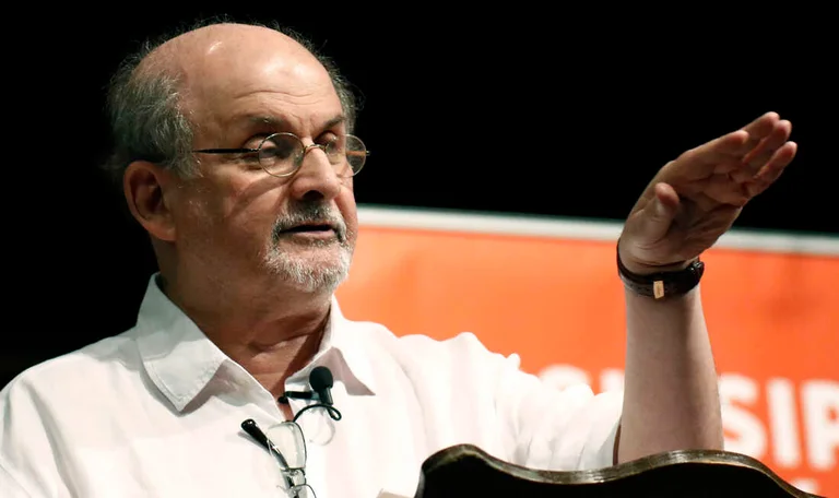 Tehran blames writer Salman Rushdie for the attack on him