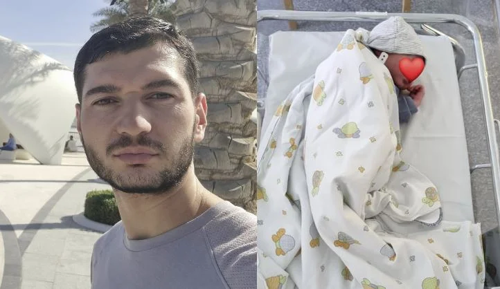 Raskaj: Nach einem großen Geschenk von drei Mädchen hat Gott uns heute auch mit einem Sohn gesegnet