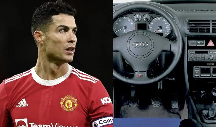 C'est la modeste voiture de Ronaldo quand il a gagné 1,8 million d'euros par an.