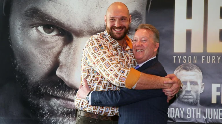 Fury's promoter shows whether Britain will meet Anthony Joshua