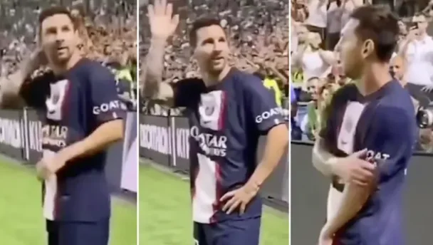 Leo Messes comes to him when fans call his name without stopping.