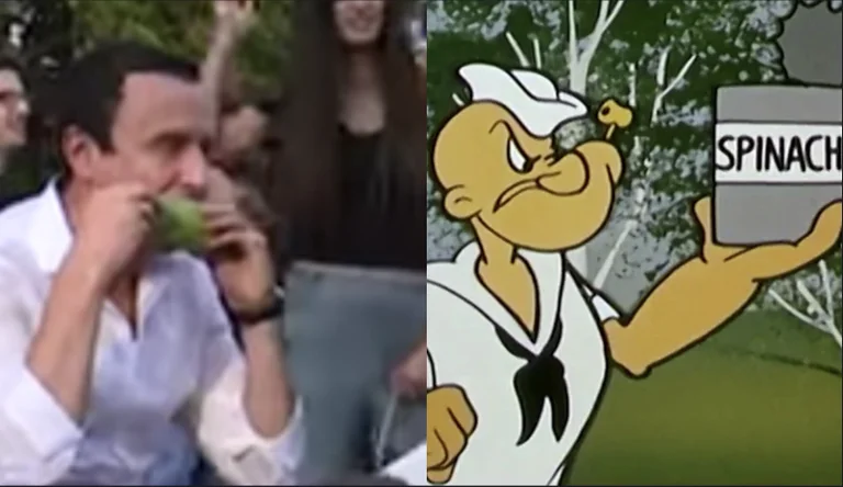 Kastrati: Es ist nichts nach dem Spinat, was Kurt ist, nachdem er die Bewertung gegessen hat.