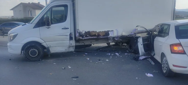 Accident de circulation à Vushtri Debarulka, trois blessés