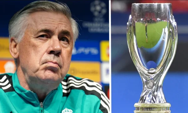 This is Real's list for Europe's Supercup final against Eint Frankfurt