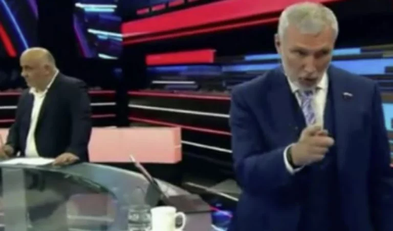 Il deputato russo si è rotto con il giornalista tedesco: stiamo per uccidervi tutti.