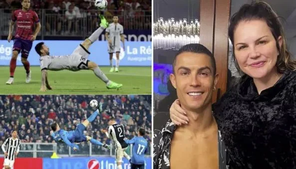A la hermana de Ronaldo le gusta y comenta sobre el post que ridiculizó el objetivo de Messy con una bicicleta