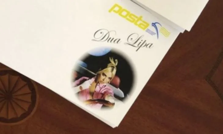 Von heute aus wird Kosovo Poststempel haben Ich möchte Lipa
