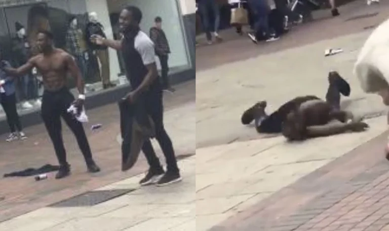 The English boxer gets beat up in the street, advertises his muscles to his opponent but is brutally nominated...