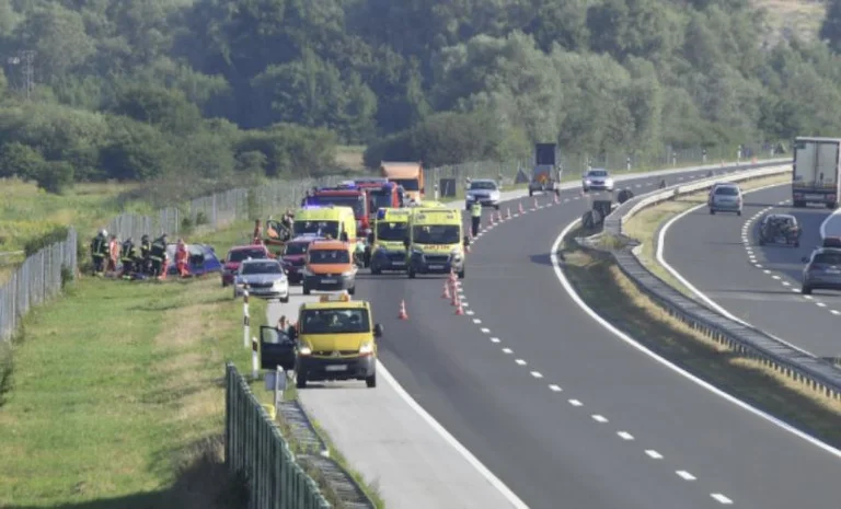 La route croate connaît une autre tragédie : le bus polonais quitte la rue, rapporte 11 morts