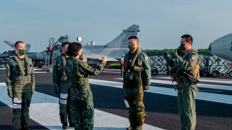 Taiwan: We're ready for war, but we don't want it to happen.