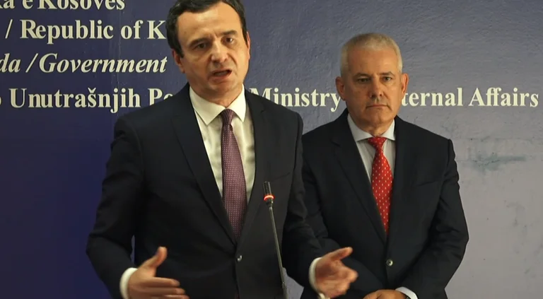 Kurti: Once the last barricades in the north is removed, in-law documents are postponed for 1 September