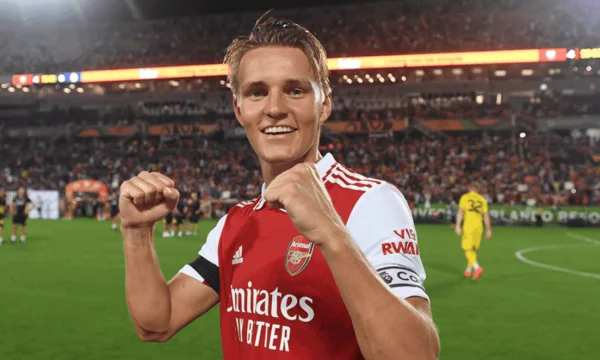 Martin Odegaard, new captain of Arsenal