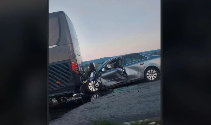 The dead couple in the accident today are from Malisheva, coming home on vacation