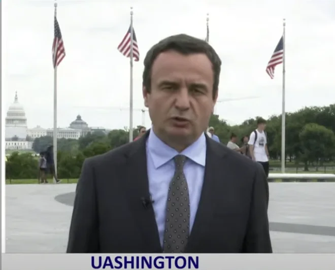 Kurti de Washington: Nous voulons la normalisation des relations avec la Serbie, espérons tenir fin août