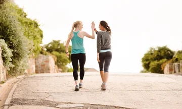 How many minutes is walking through a day perfect?