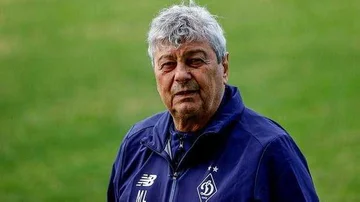 Dinamo Kiev Coach geht überhaupt nicht zur Pressekonferenz, er wird mit den Fans von Fenerbahces begeistert.