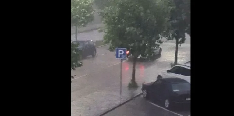 Storm view at Kacanik and Ferizaj