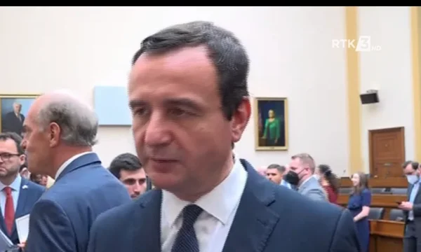 Kurti d'Amérique suscite l'opposition : je suis sûr qu'ils seront contrariés que je ne sois pas dans le pays demain.