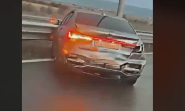 Accident de circulation sur la route “retour Rugova”