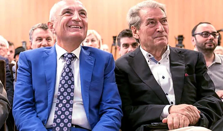 Sali Berisha takes on his only ally, Ilir Meta