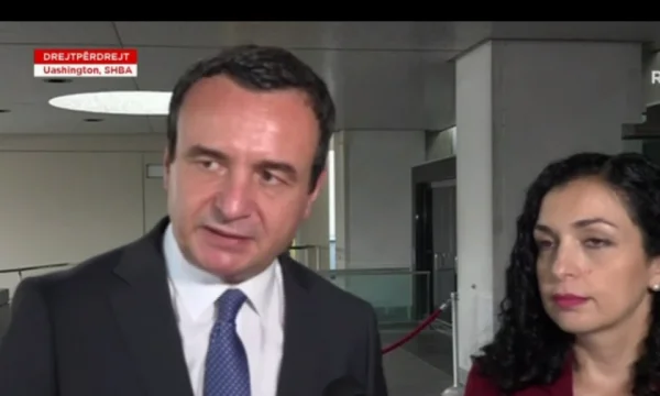 Kurti: Junto con el Presidente Osmani hemos aprovechado la oportunidad para buscar la inversión estadounidense en Kosovo