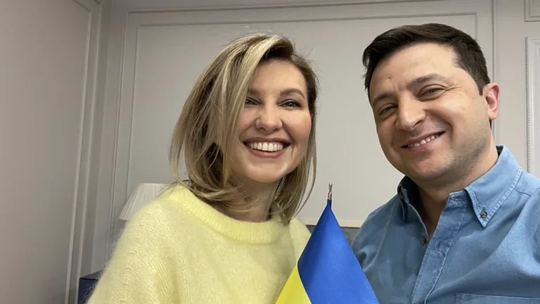 Zelensky apologises to his wife, that's what kept him secret.