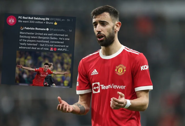 Salzburg mocks Uomo United: Vogliamo 300 milioni, più Bruno per Sexcon