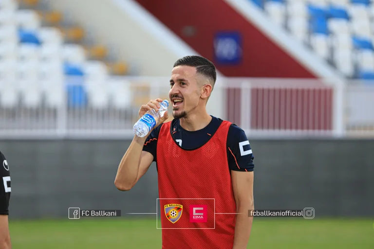 Ready for victory, FC Balkans held last exercises before the La Fiorian match