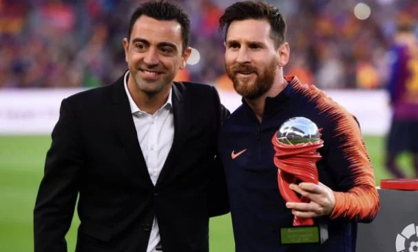 Xavi seeks the return of Mess to Barcelona, the Spanish coach shows the plan to the club president