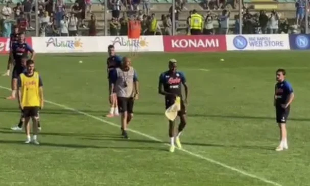 Tensions at Naples, Spallette expels the team star from training session