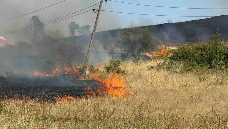 Kosovo's northern areas are also involved in fires