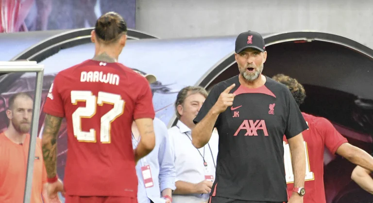 Klopp reacts after Nunez's four - year rule