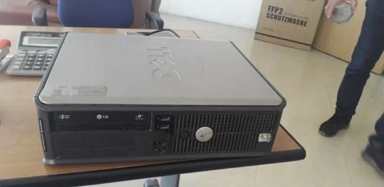 Stolen computer lodge returned to OVL KLA office in Lipjan