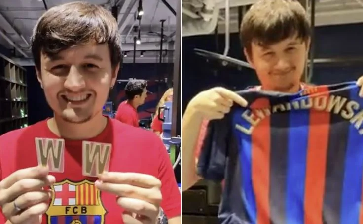 Ieri non hanno avuto la lettera"W"oggi Barcellona lo assicura per il fan di Lewadowski.