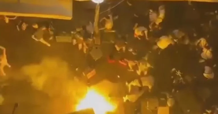 Croatie en feu