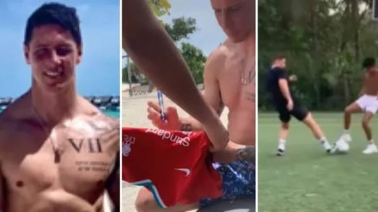 “Fernando Torres a real beast” Mahni with physics in the last video