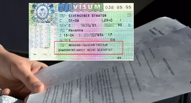 On behalf of McDonald's, up to 1500 euros are sold working visa terms in Germany