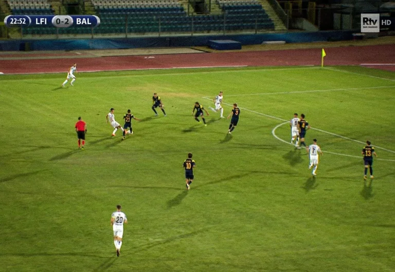 The Balkans take the big step down the La Fioria team in Conference League