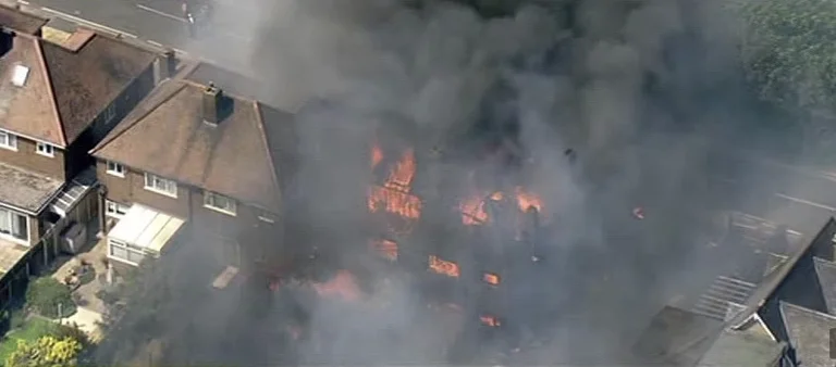 Drinks Britain: Hot - weather fires destroy several homes
