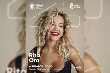 Concert Rita Ora à Tirana en septembre