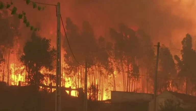 Alte temperature, un intero villaggio evacuato in Portogallo