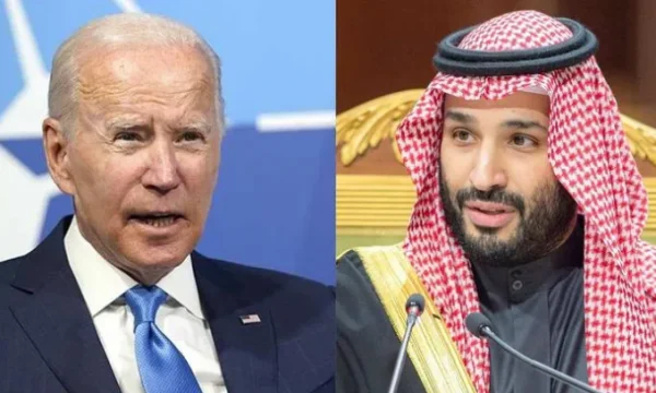 Amid criticism, Biden will go to Saudi Arabia to meet with the Crown Prince