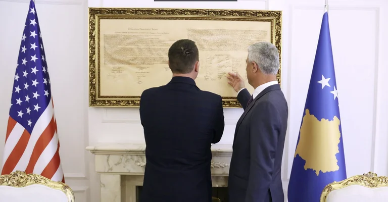 Verde: Los europeos no deben llevar Thaci a La Haya